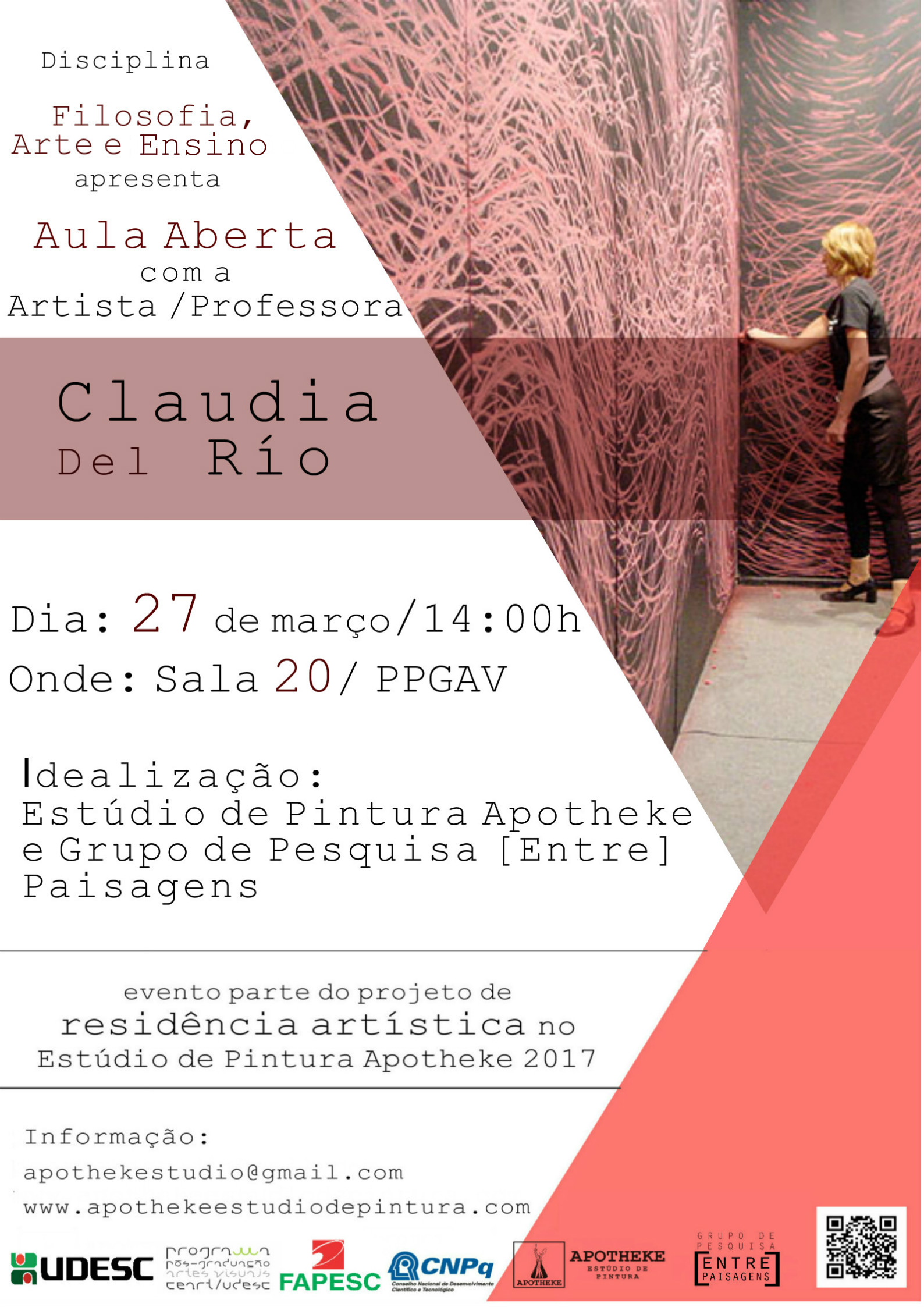 Aula Aberta com Claudia Del Río