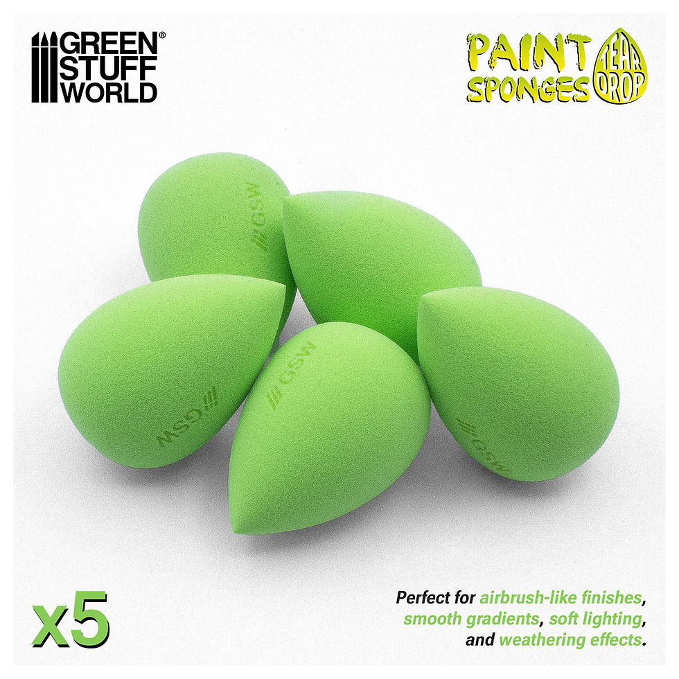 Thumbnail: Teardrop paint sponges