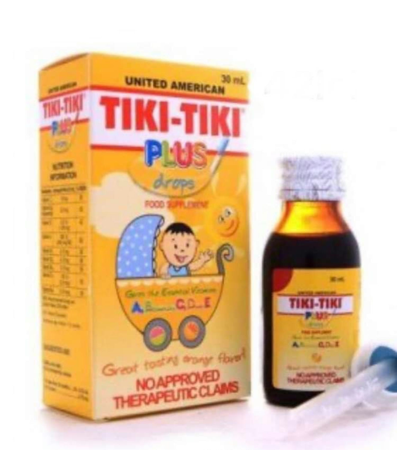 Tiki tiki Drops 0-2yrs