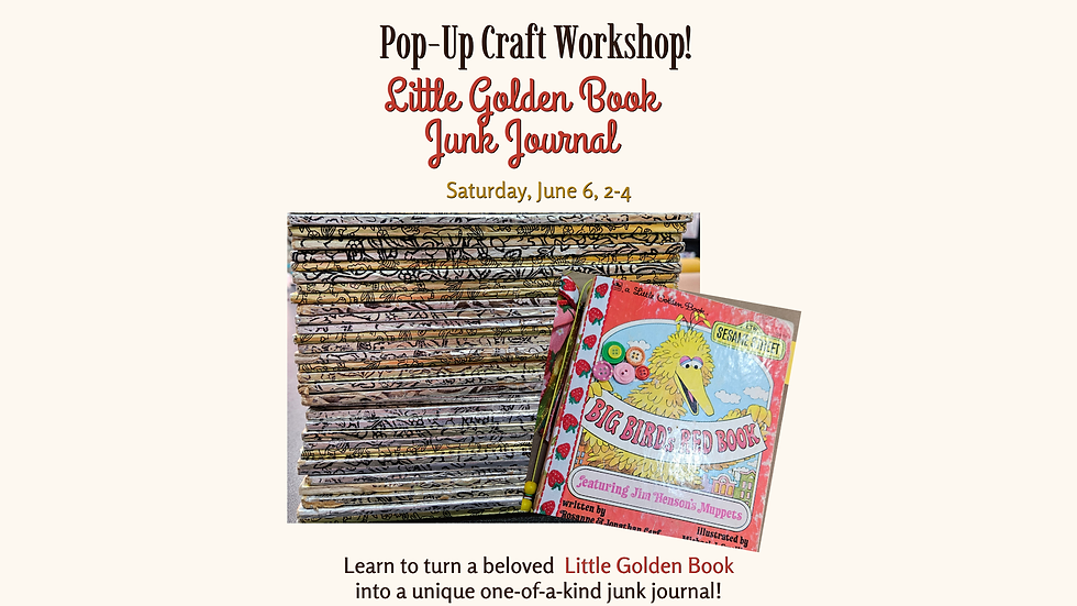 Little Golden Book Junk Journal