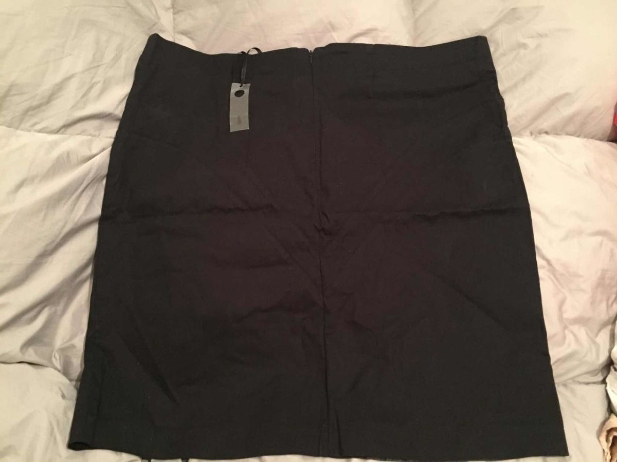 Pollera Bleu Gabardina