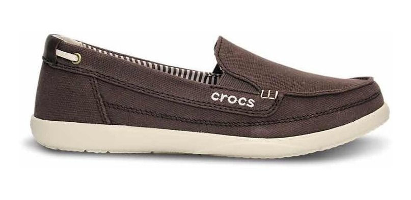 Crocs Walu Canvas Dama Espre/Stuc