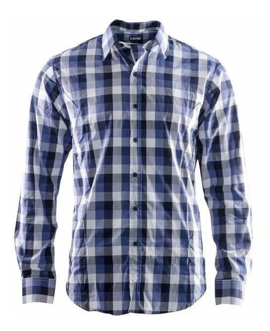Camisa Zoo York A Cuadros Azul Para Hombre