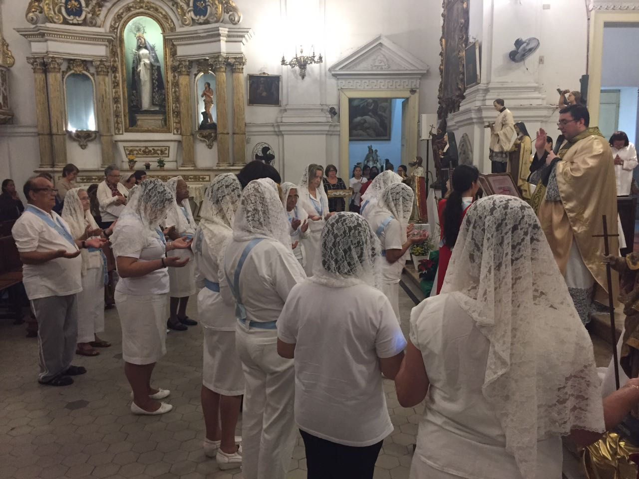 recepção dos distintivos