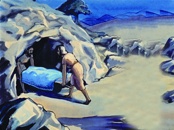 아브라함의 생애는 175세에 끝났습니다.