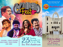 വൈബ് ഫെസ്റ്റ് നവംബർ 23 ന് സിരിഫോർട്ട് ഓഡിറ്റോറിയത്തിൽ