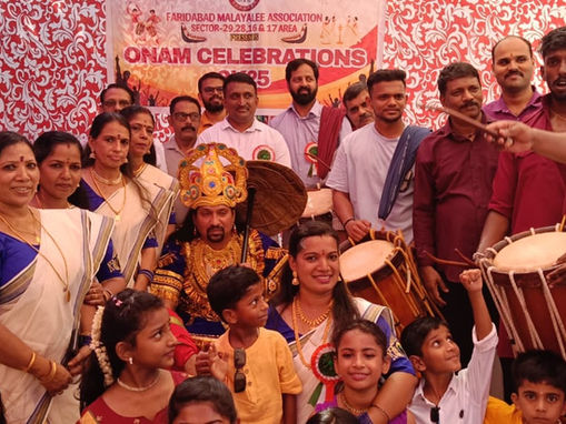 ഫരിദാബാദ് മലയാളി അസോസിയേഷന്റെ ഓണാഘോഷം