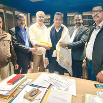 DMA ഭാരവാഹികൾ ഹാരിസ് ബീരാൻ MP യെ സന്ദർശിച്ചു