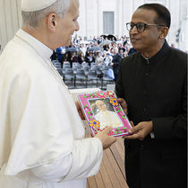 ലിയോ പതിനാലാമൻ മാർപാപ്പയുമായി കൂടിക്കാഴ്ച നടത്തി