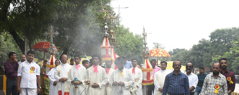 ദിൽഷാദ് ഗാർഡൻ ഫൊറോനാ പള്ളിയിൽ ഇടവക തിരുനാൾ ഭക്തിനിർഭരമായി ആഘോഷിച്ചു