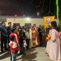 നേബ് സരായി ഹോളി ഫാമിലി ഇടവക ദേവാലയത്തിൽ സംയുക്ത തിരുനാളിന് കോടിയേറി