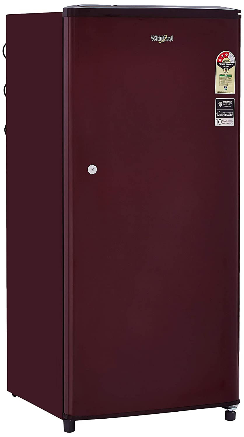 Thumbnail: Whirlpool 190 L 3 Star Direct-Cool Single Door Refrigerator (WDE 205 CLS 3S)
