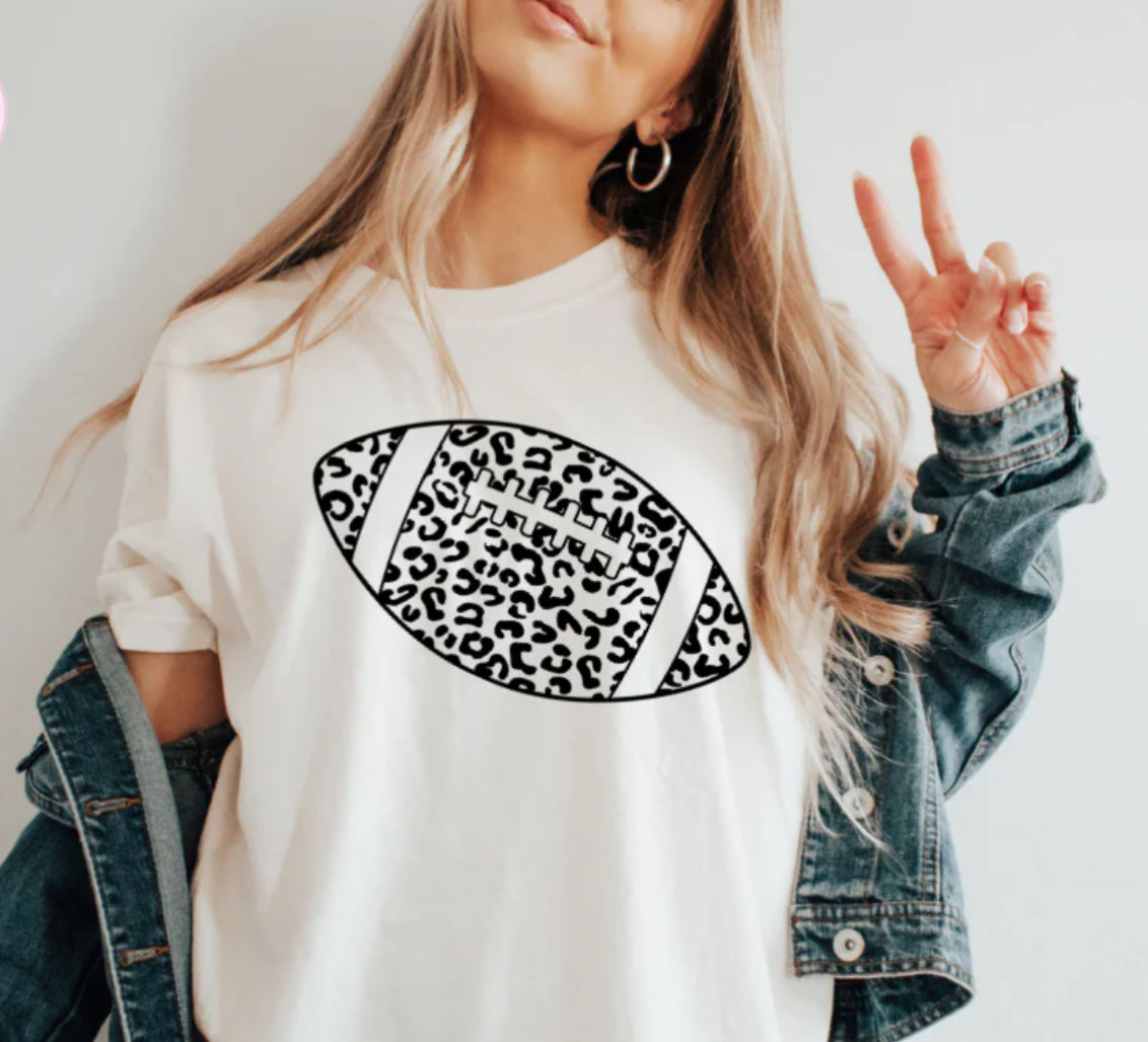 Cheetah Football CREWNECK