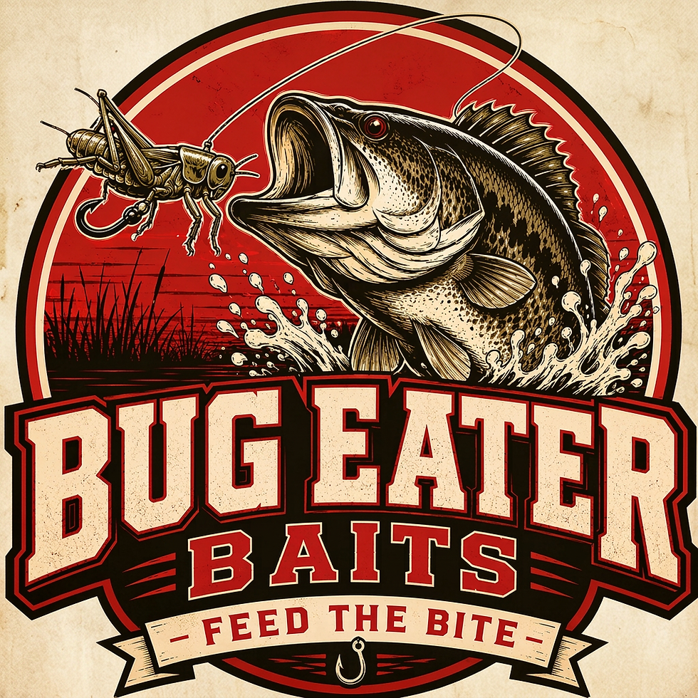 Bug Eater Baits Handcrafted Soft Plastic Baits Logo