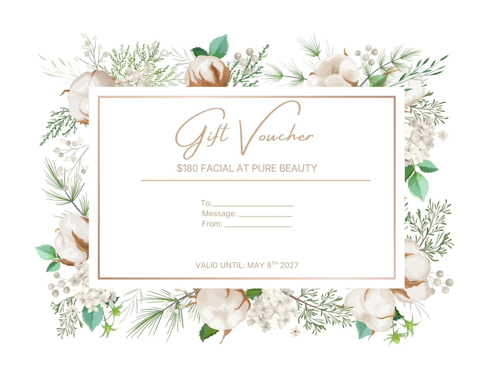 E-Gift Certificate - Floral