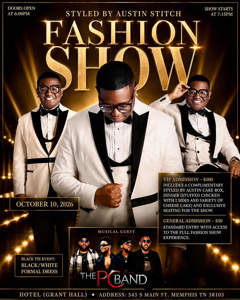 Styled by Austin Stitch Fashion Show