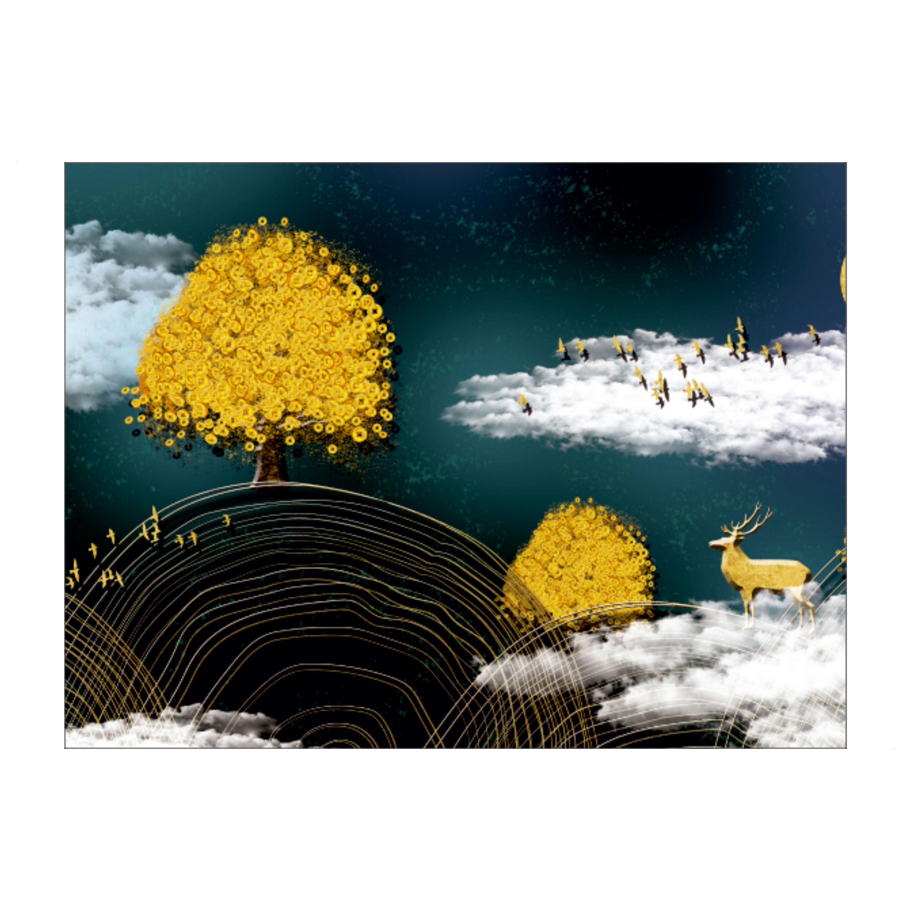 Nimboli Frames -  Natural Wall Frame - 0019