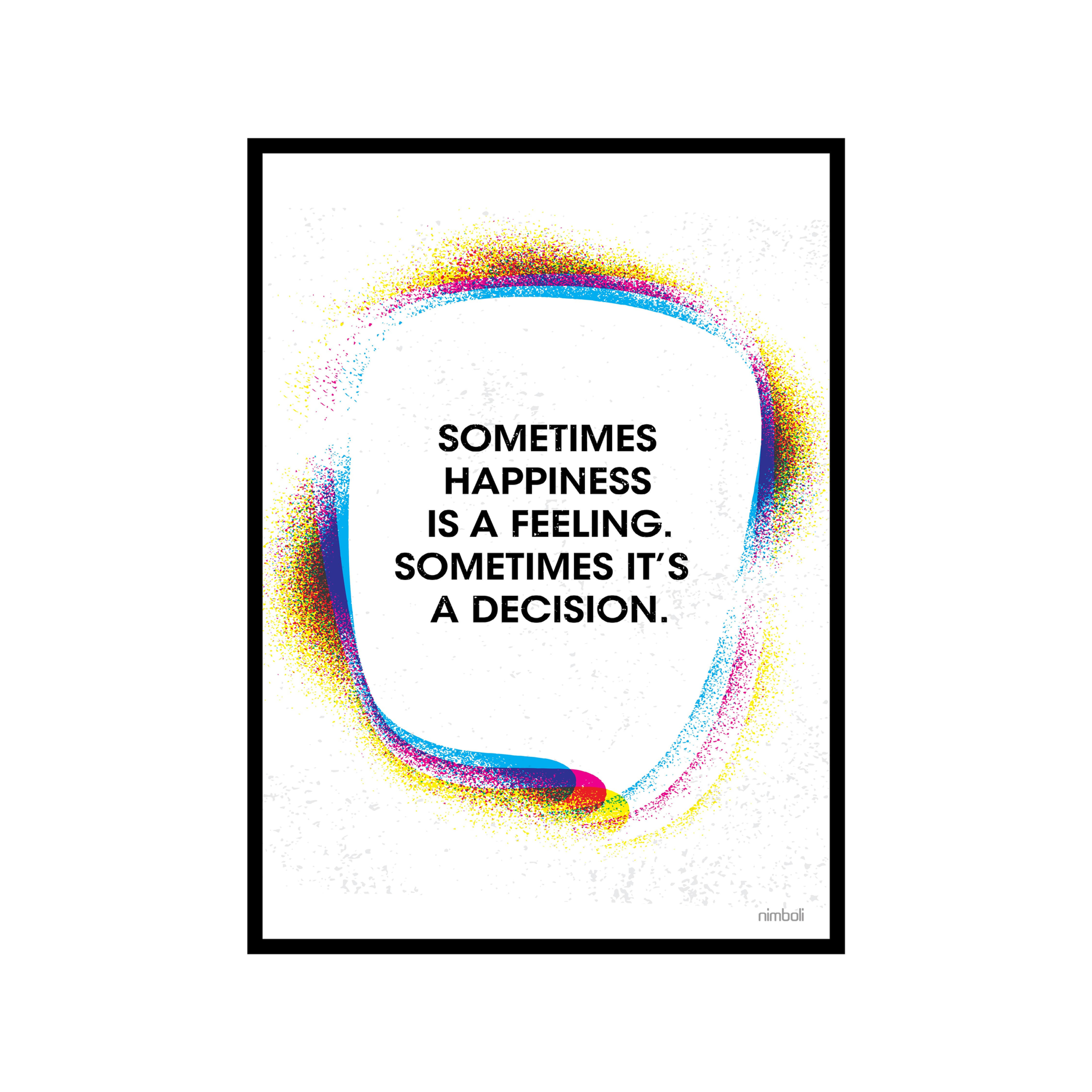 NIMBOLI Frames Inspirational Wall Art Decor -075