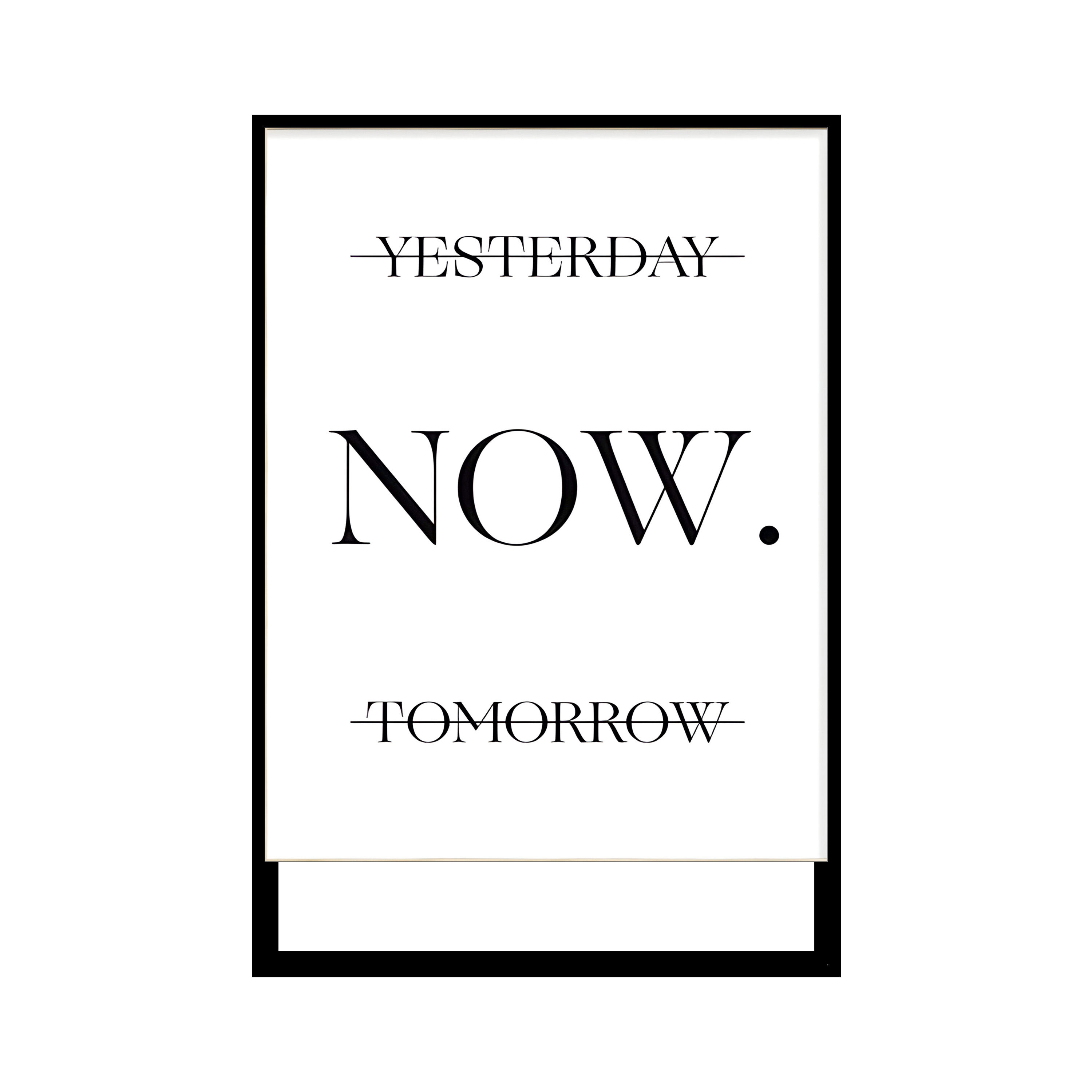 Nimboli Frames - Motivational Quote Framed Wall Frame - 0228