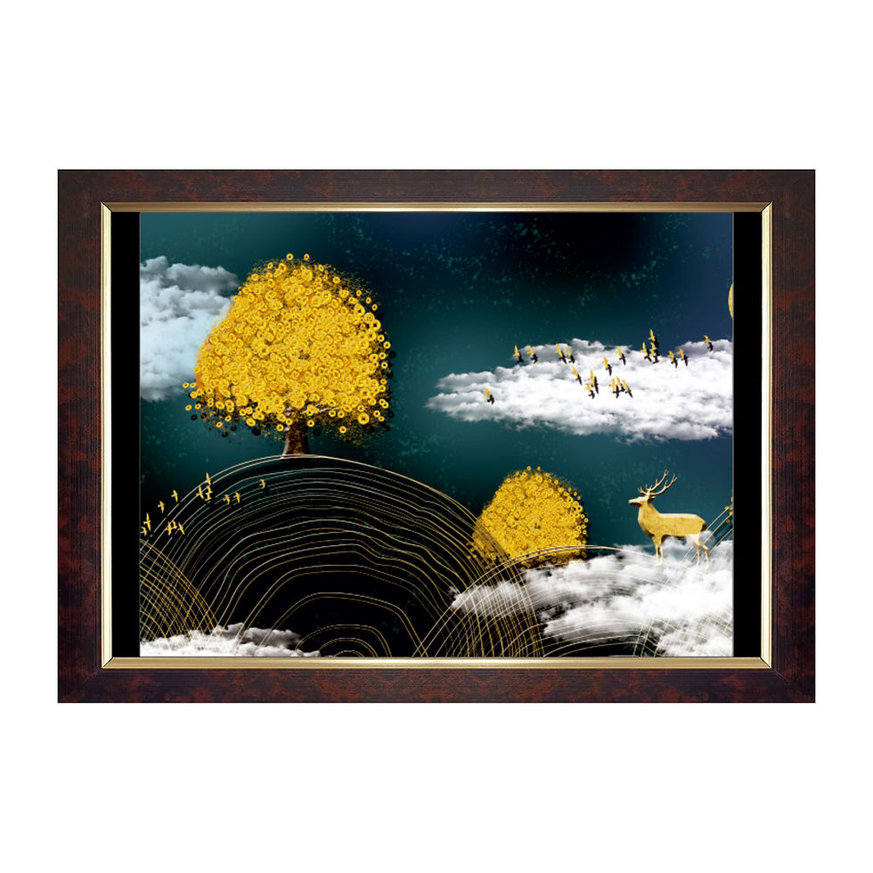 Thumbnail: Nimboli Frames -  Natural Wall Frame - 0019