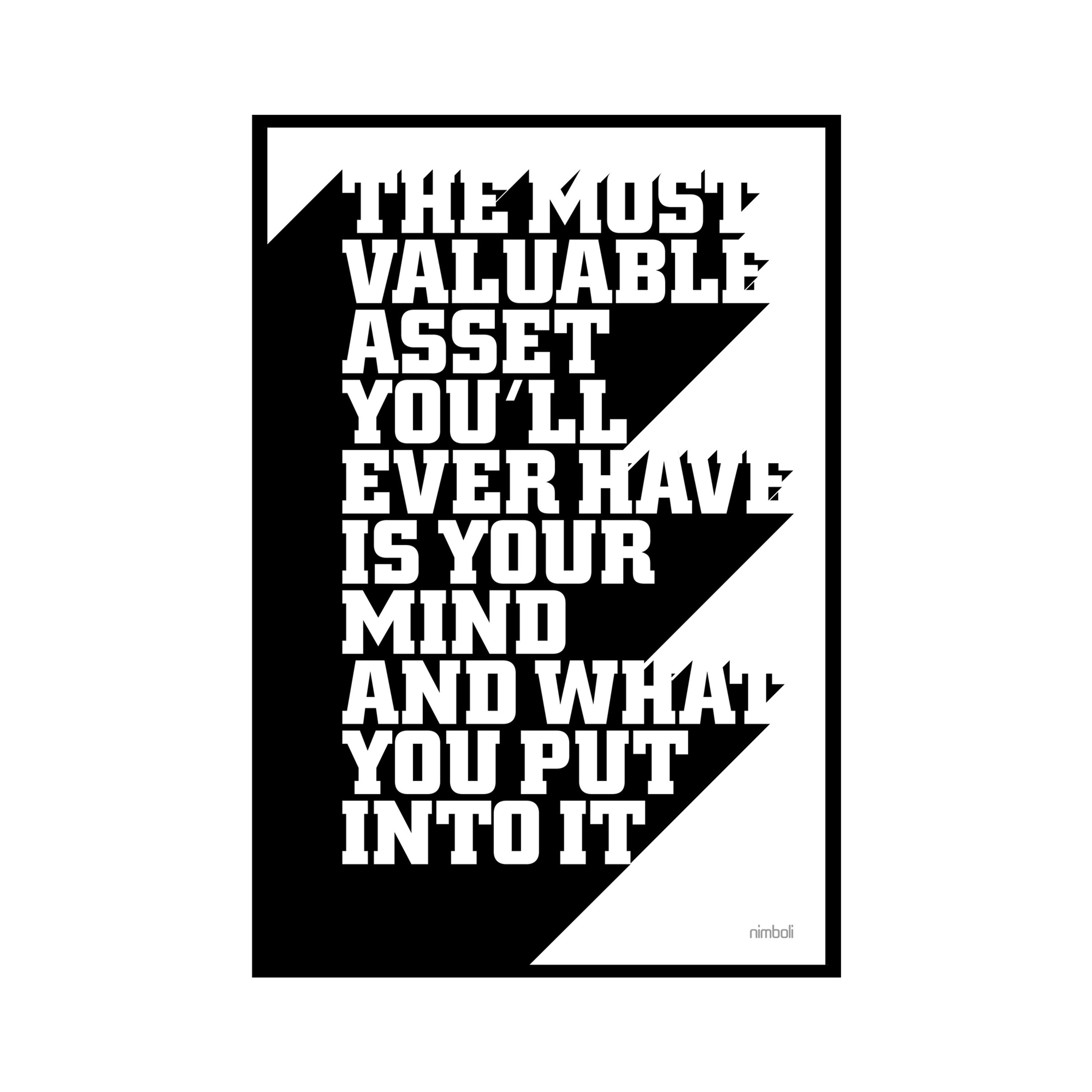 Nimboli Frames - Motivational Quote Framed Wall Frame - 0184