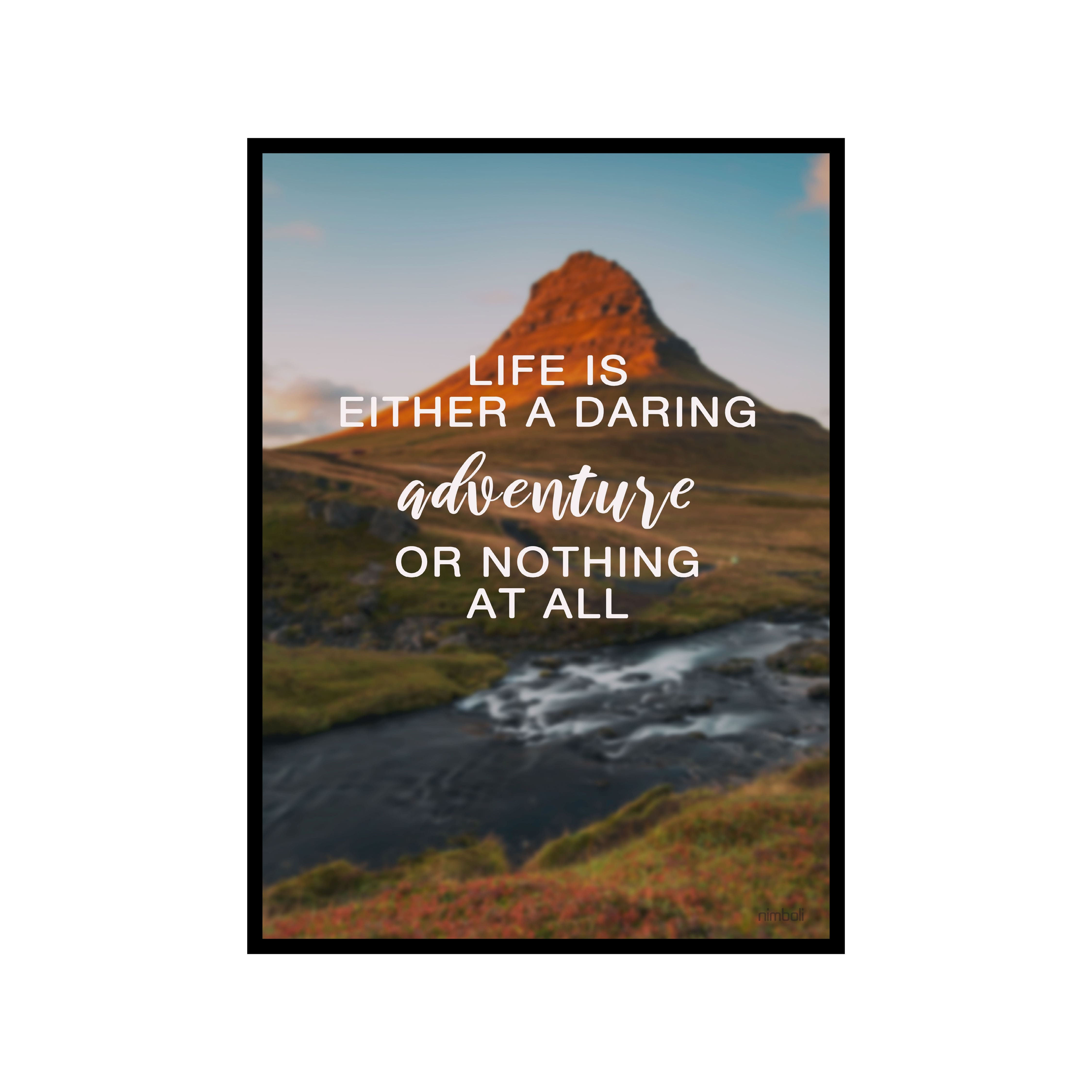 NIMBOLI Frames Inspirational Wall Art Decor -124