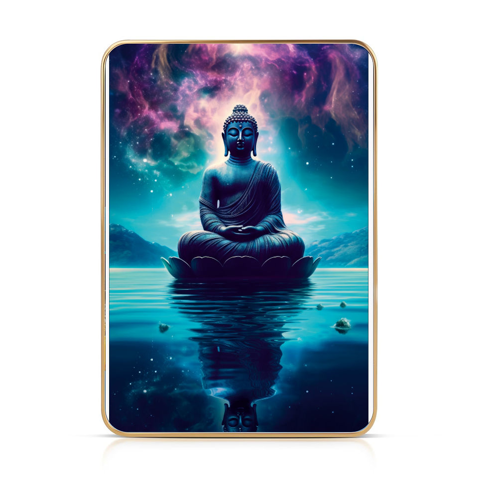 Thumbnail: Nimboli Frames - Buddha Spiritual Wall Frame - 0022