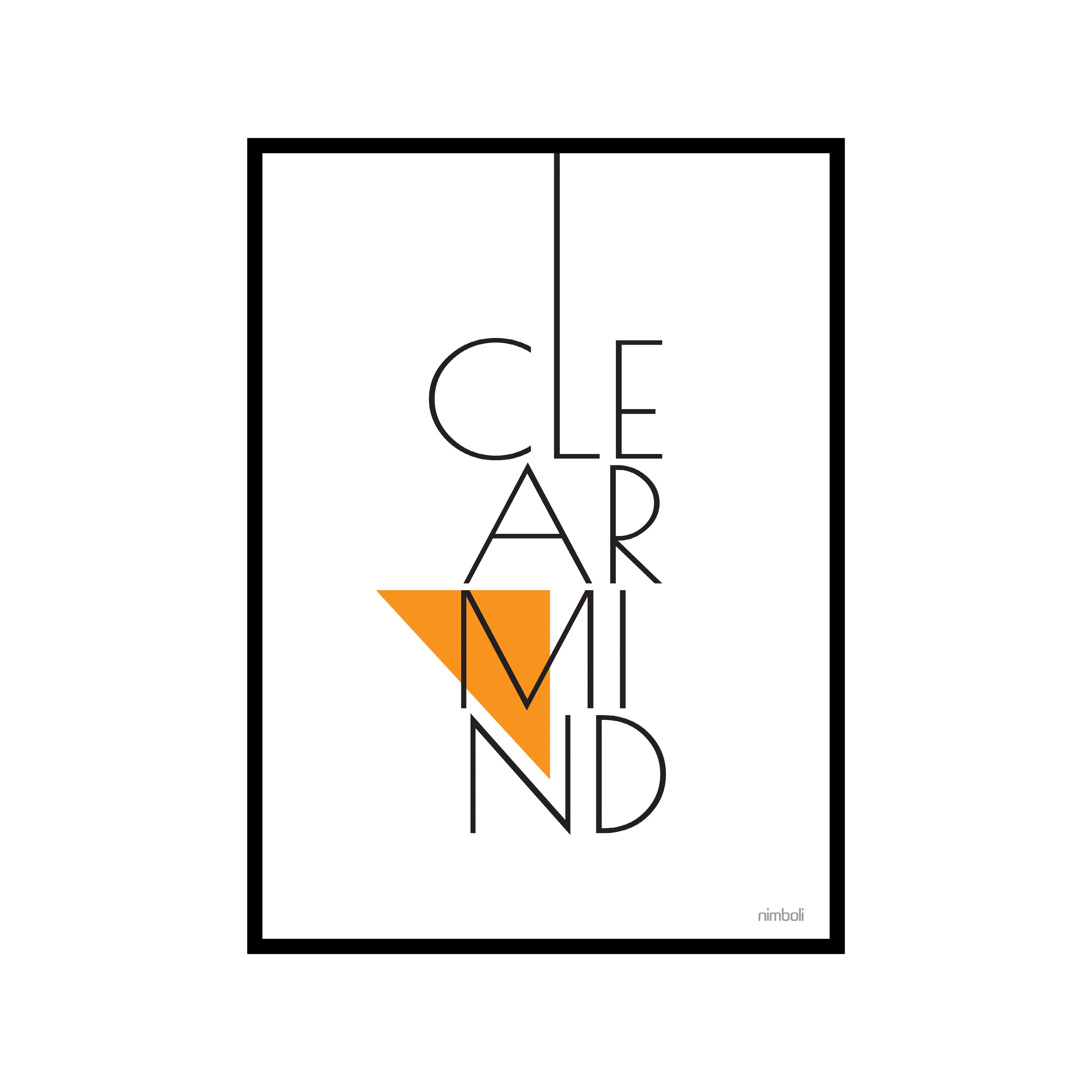 NIMBOLI Frames Inspirational Wall Art Decor -093