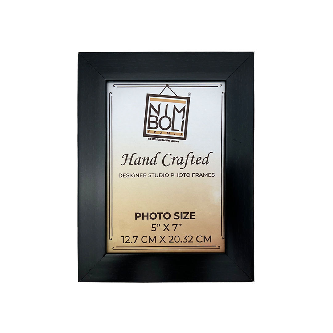 NIMBOLI Frames Synthetic Wooden Photo Frame - 5 x 7 Inches - Wall & Table Mount