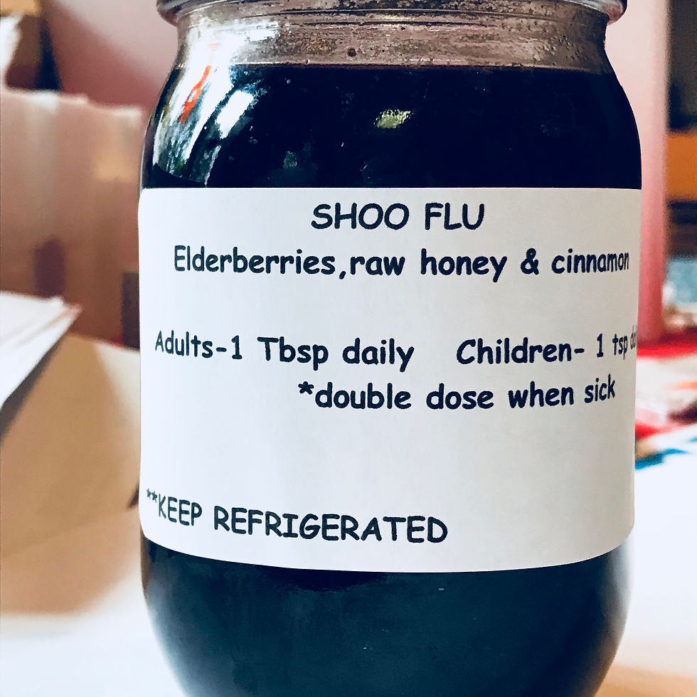 Thumbnail: "Shoo Flu" Elderberry Syrup