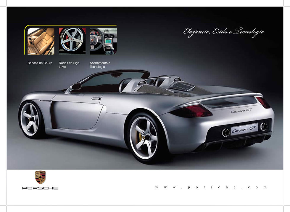 Anúncio de Revista - Porsche.