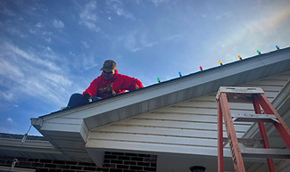 GF Christmas Light installation in Festus, MO