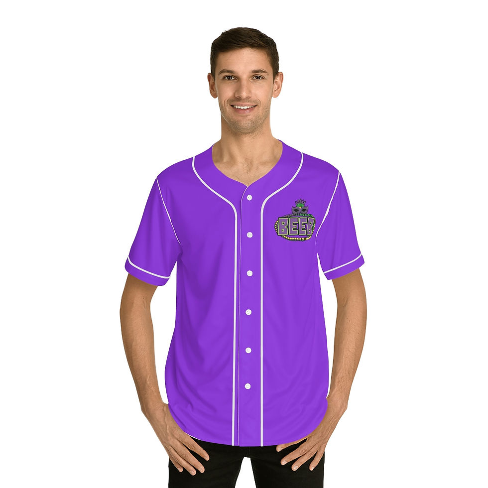 Thumbnail: Men's Baseball Jersey (AOP)