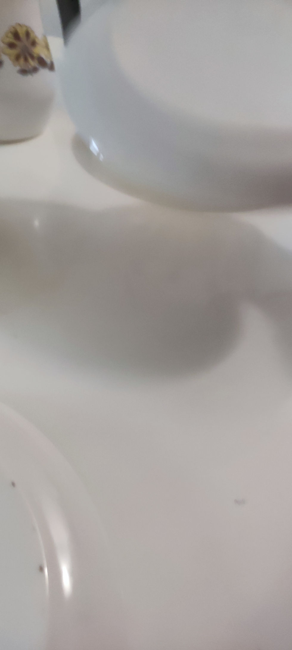 Miniature : Assiette Vintage Opaline Made in France SOVITREL
