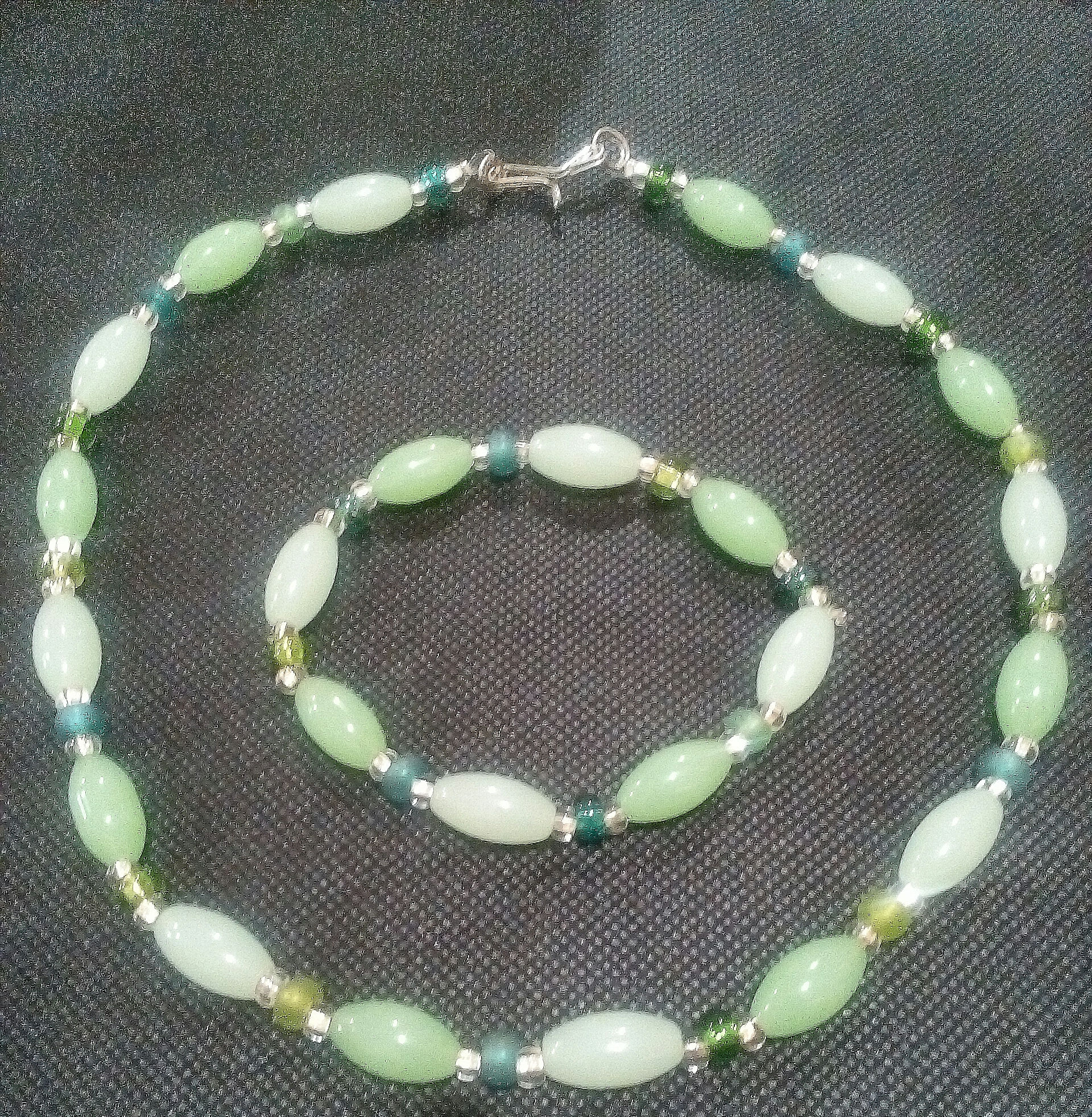 Green Glass set