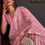 Thumbnail: Light Pink Handloom Weaving Silk Saree