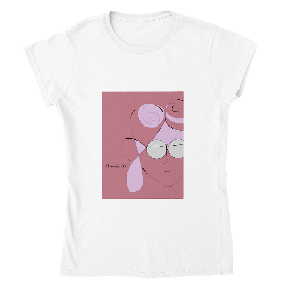 Thumbnail: Proverbs 31 Classic Women's Crewneck T-shirt