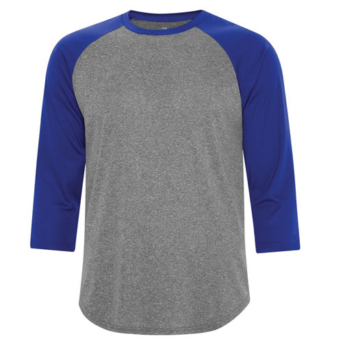 Thumbnail: Chandail type baseball polyester - unisexe S3526