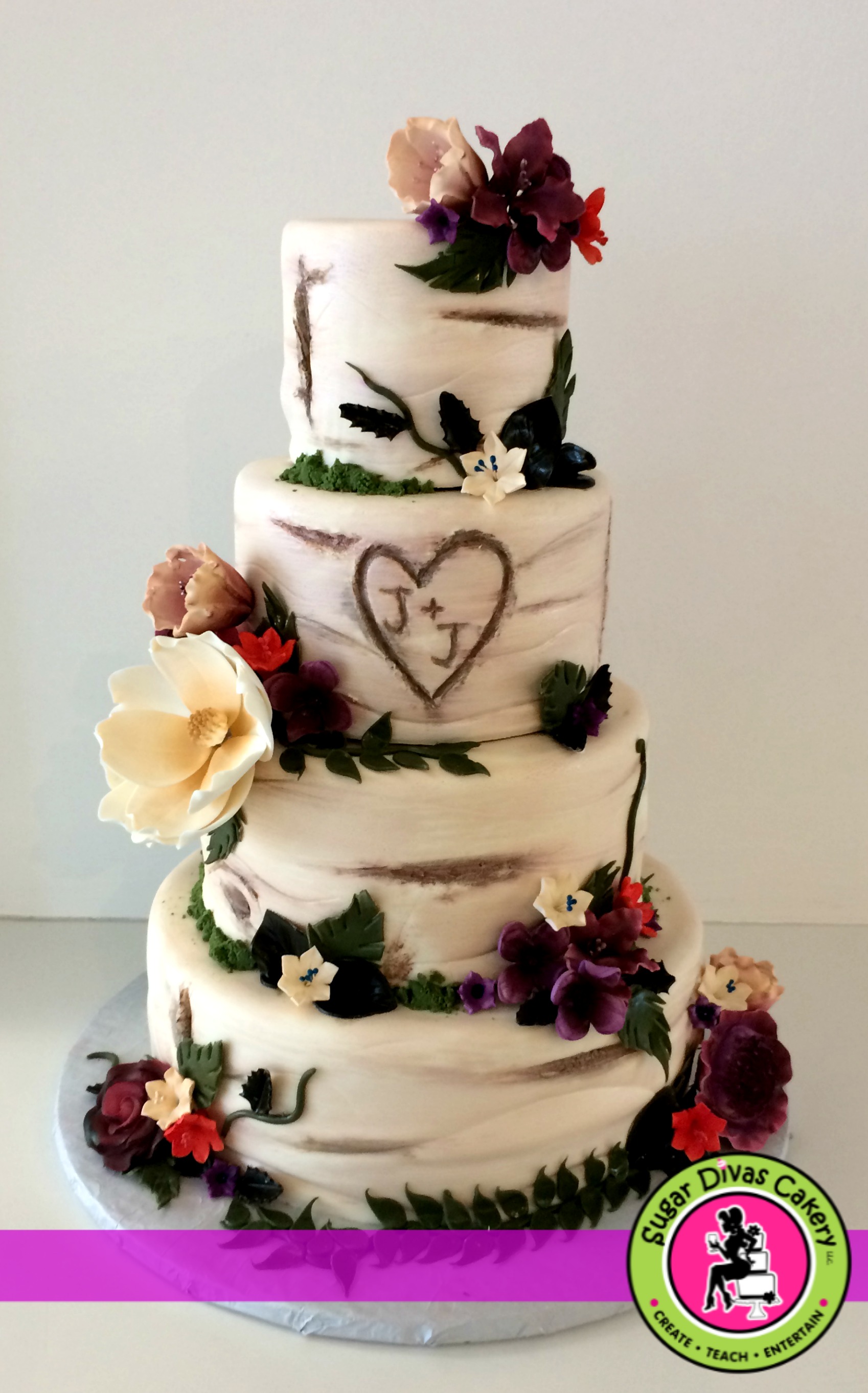 Wedding Cakes Sugar Divas Cakery