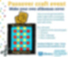 Passover craft event