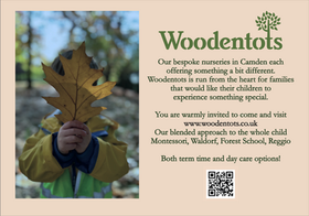 nurseries Primrose hill Kentish Town Hampstead Waldorf Montessori toddler children kids