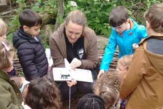 Nature storytime at Camley Street Natural Park
