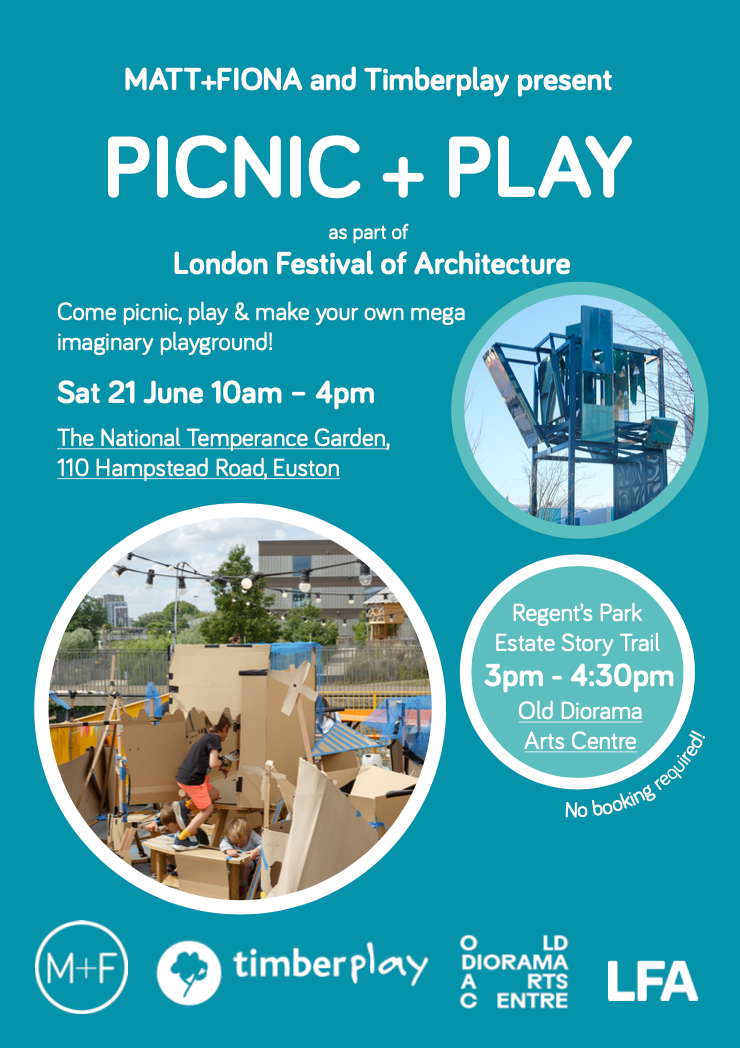 PICNIC & PLAY as part of London Festival of Architecture