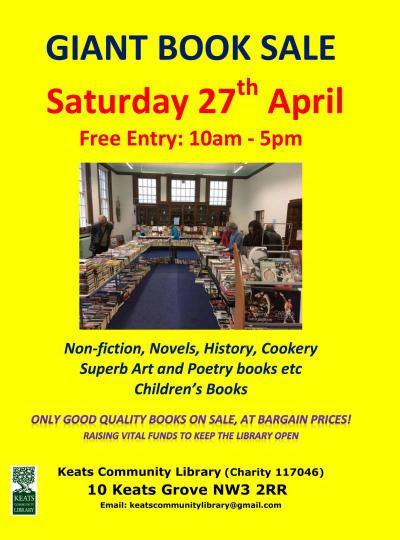 Giant Book Fair at Keats House