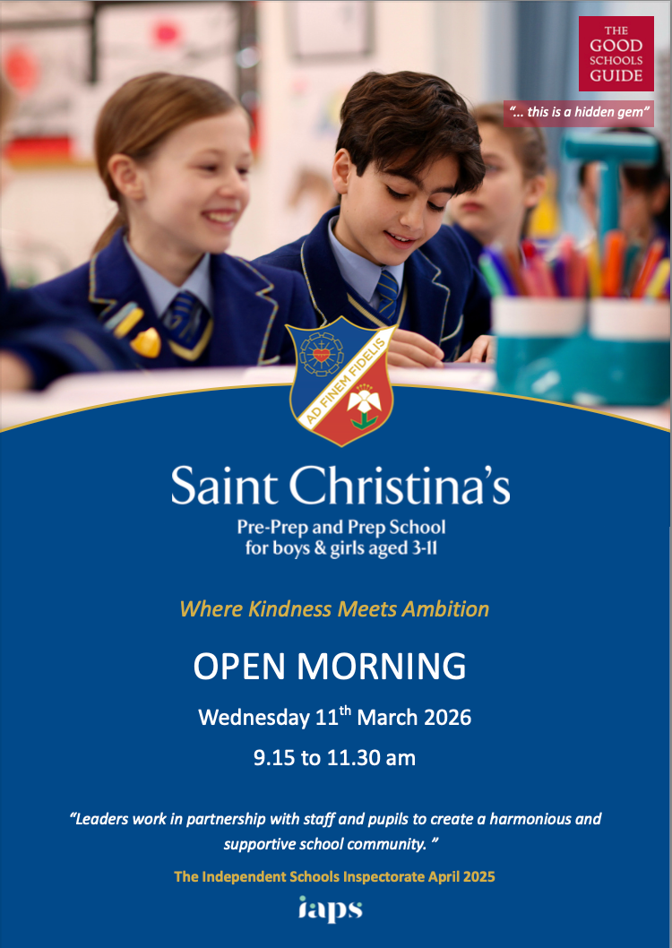 OPEN DAY at Saint Christina's