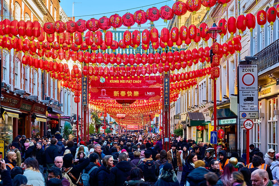 Chinese New Year celebrations in China Town
