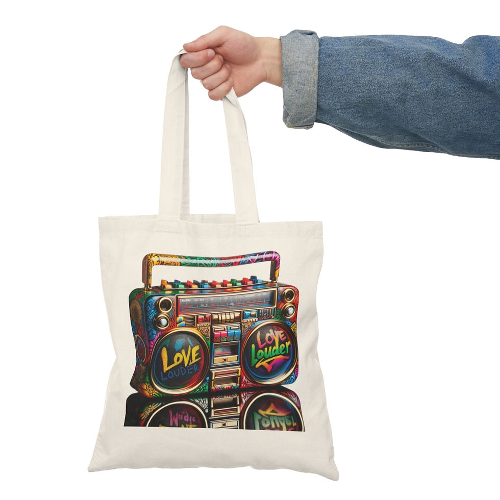 Thumbnail: Love Booms, Love Louder Tote