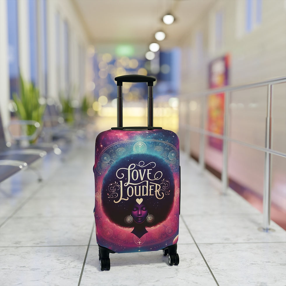 Thumbnail: Love Louder Luggage Cover