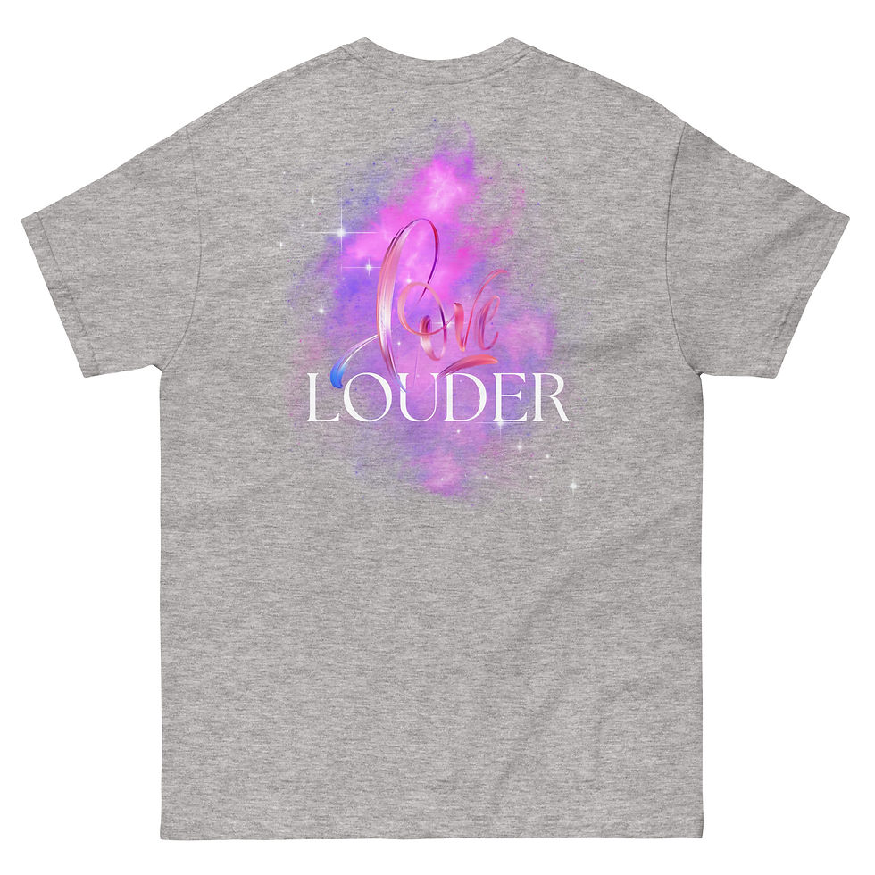 Thumbnail: Love Louder Men's T-Shirt