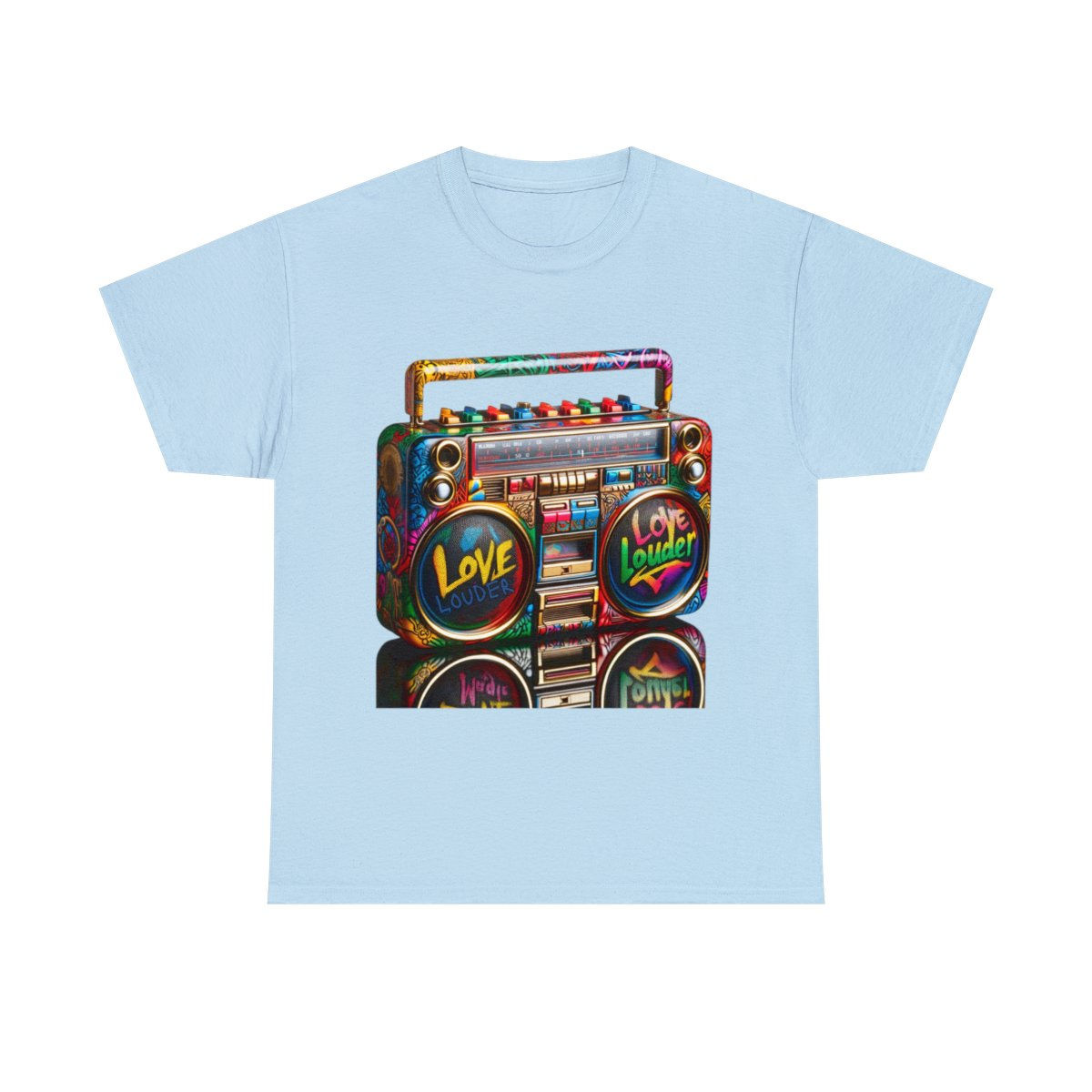 Love's BoomBox Unisex Cotton T-Shirt